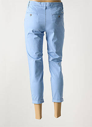 Pantalon 7/8 stretch taille normale bleu LCDN femme