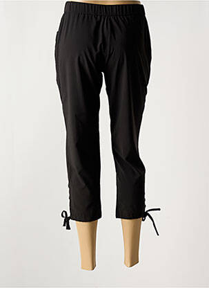 Pantacourt taille élastique taille normale noir S.QUISE femme