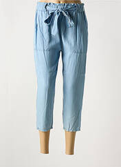Pantalon 7/8 bleu clair QUATRE VINGT JOURS pour femme seconde vue