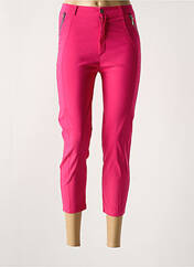 Pantalon 7/8 rose CARLA D ANGELI pour femme seconde vue