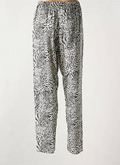 Pantalon droit noir QUATRE VINGT JOURS pour femme seconde vue