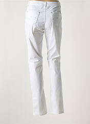 Pantalon slim blanc YOULINE pour femme seconde vue