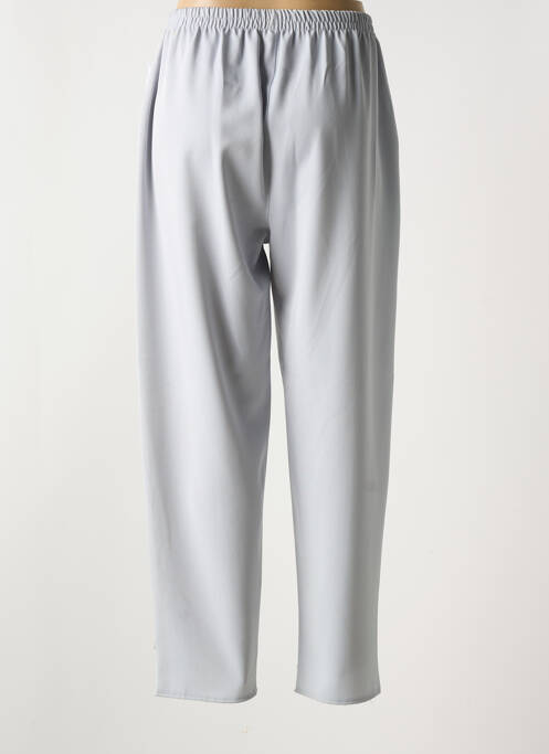 Pantalon large tissage popeline taille normale gris CERISE femme