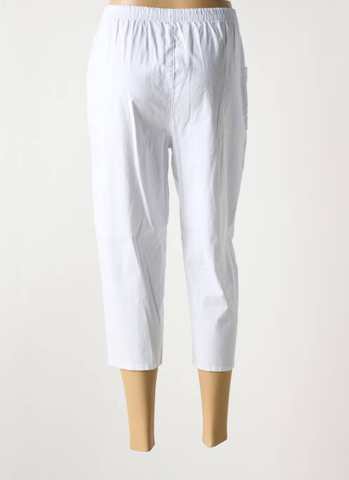 Pantacourt stretch taille normale blanc CHERRY B femme