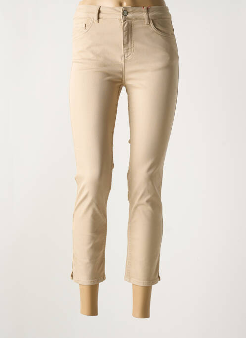 Pantalon 7/8 beige CONCEPT K pour femme