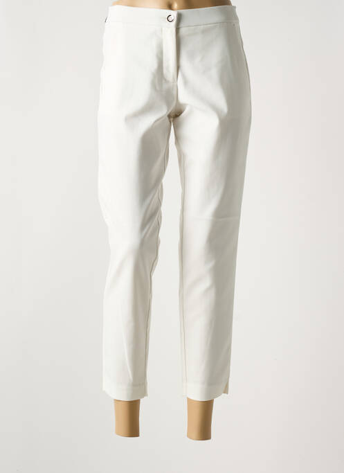 Pantalon 7/8 blanc LCDN pour femme
