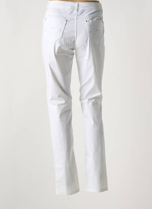 Pantalon slim blanc YOULINE pour femme