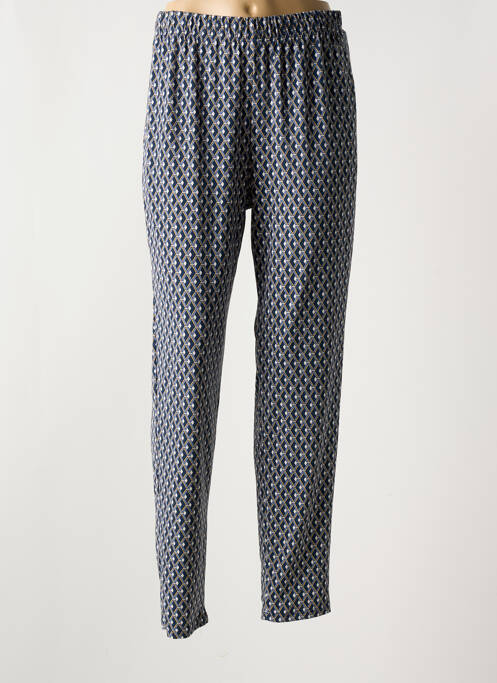 Pantalon slim bleu GEVANA pour femme