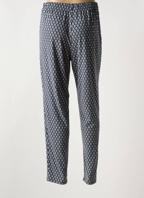 Pantalon slim bleu GEVANA pour femme