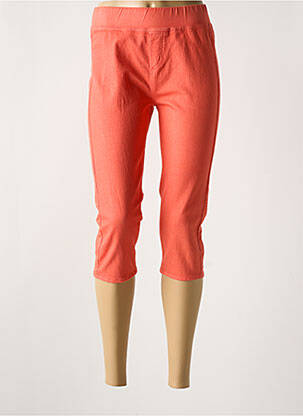 Jegging stretch taille normale orange KANOPE femme