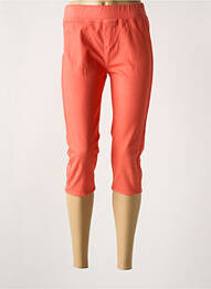 Jegging stretch taille normale orange KANOPE femme