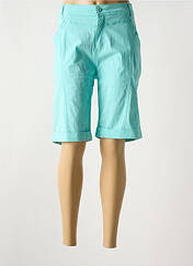 Bermuda bleu QUATRE VINGT JOURS pour femme seconde vue