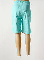 Bermuda bleu QUATRE VINGT JOURS pour femme seconde vue