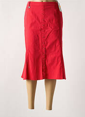 Jupe mi-longue rouge S.QUISE pour femme seconde vue