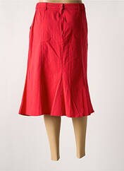 Jupe mi-longue rouge S.QUISE pour femme seconde vue