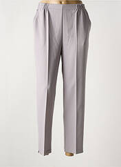 Pantalon 7/8 gris PLURIELLES pour femme seconde vue