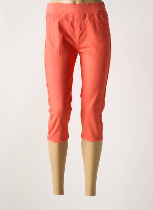Jegging stretch taille normale orange KANOPE femme