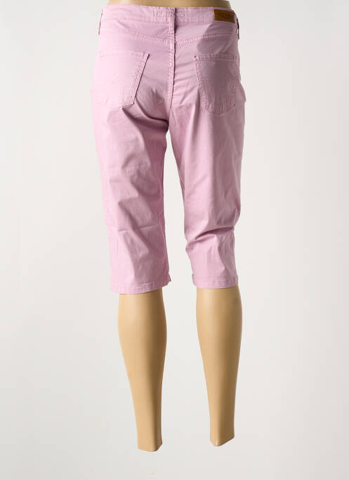 Corsaire stretch taille normale violet LCDN femme