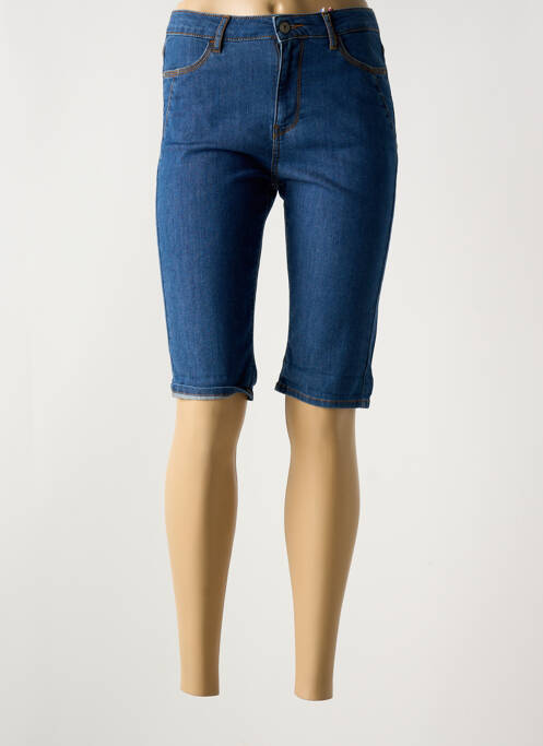 Bermuda bleu KANOPE pour femme