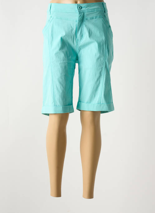 Bermuda bleu QUATRE VINGT JOURS pour femme
