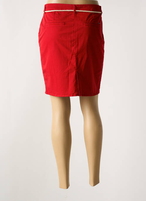 Jupe courte rouge KANOPE pour femme