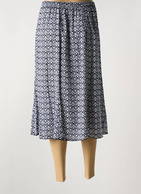 Jupe mi-longue noir QUATRE VINGT JOURS pour femme