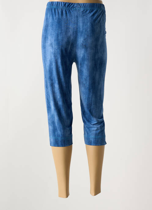 Pantacourt bleu MASQUENADA pour femme