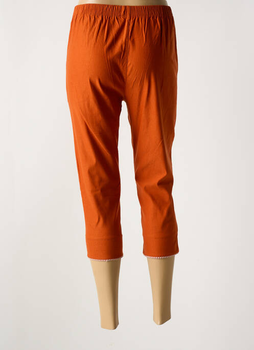 Pantacourt orange TREFLE pour femme