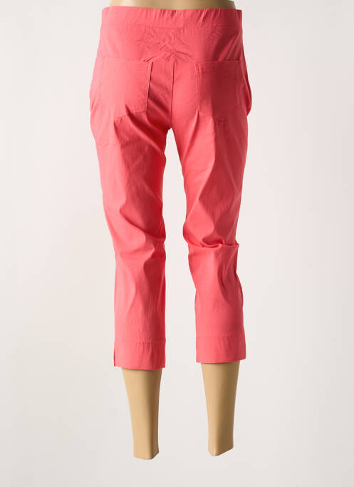 Pantacourt rose HALOGENE pour femme