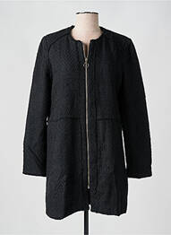 Veste casual col rond noir J&W . femme