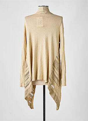 Gilet manches longues stretch beige WEILL femme