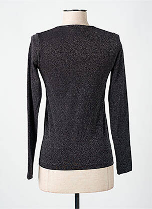 Top/caraco effet matière satinée noir WOLFORD femme