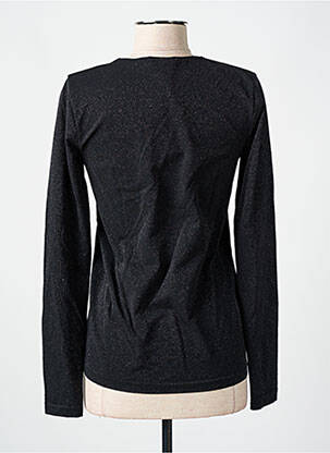 Top/caraco effet matière satinée noir WOLFORD femme