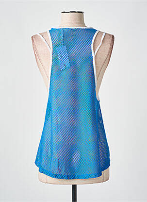 Débardeur sport multisport sans manche bleu TOMMY HILFIGER femme