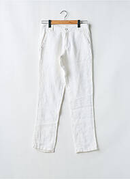 Pantalon chino fermeture zippée sous rabat boutonné taille normale blanc EDWEEN PEARSON femme