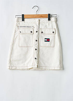 Jupe courte poches blanc TOMMY HILFIGER femme