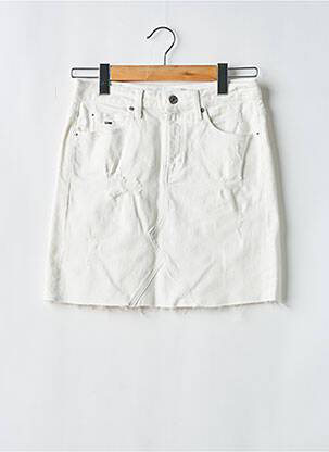 Jupe courte poches blanc TOMMY HILFIGER femme