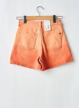 Short fermeture zippée sous rabat boutonné taille normale orange PEPE JEANS femme