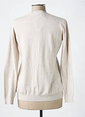 Gilet manches longues beige MAGLIERIE DI PERUGIA pour femme seconde vue