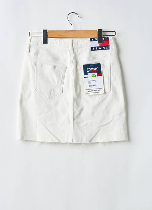 Jupe courte poches blanc TOMMY HILFIGER femme