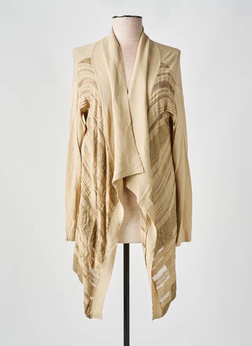 Gilet manches longues beige WEILL pour femme