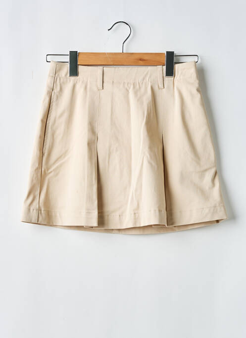 Jupe courte beige TOMMY HILFIGER pour femme