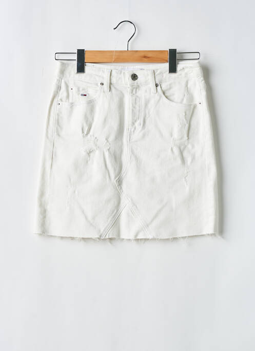 Jupe courte blanc TOMMY HILFIGER pour femme