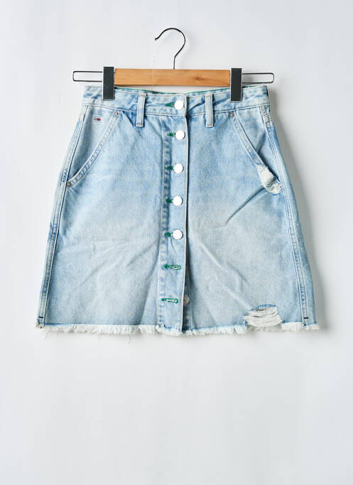 Jupe courte bleu TOMMY HILFIGER pour femme