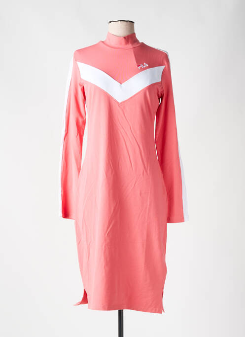 Robe mi-longue rose FILA pour femme