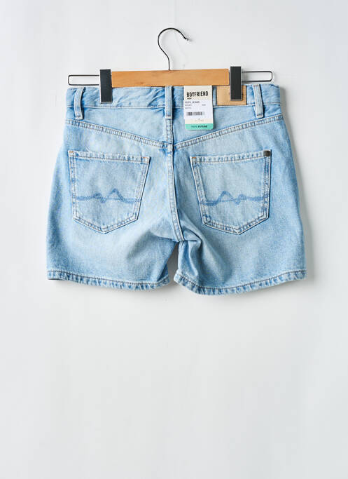 Short bleu PEPE JEANS pour femme