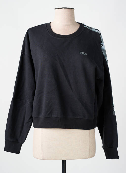 Sweat-shirt noir FILA pour femme