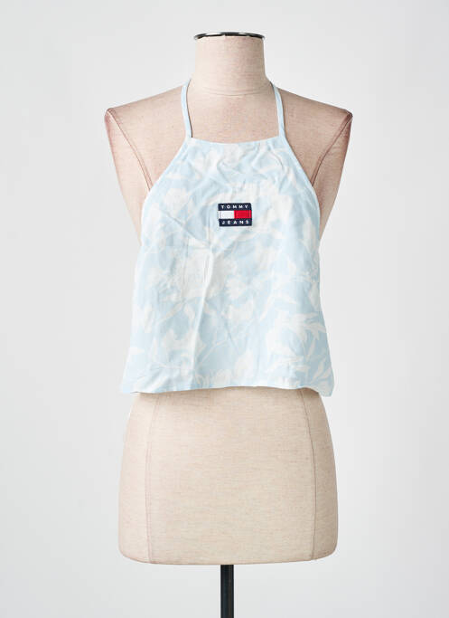 Top bleu TOMMY HILFIGER pour femme