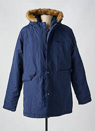 Parka finition intérieure doublure polaire a capuche bleu TED LAPIDUS homme