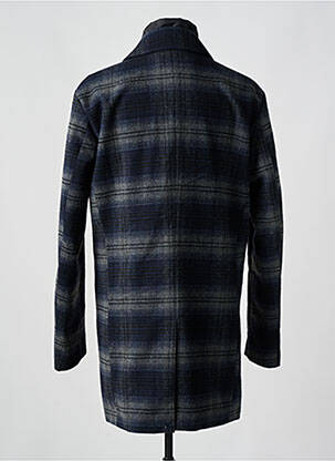 Manteau long poches sans capuche gris JACK & JONES homme